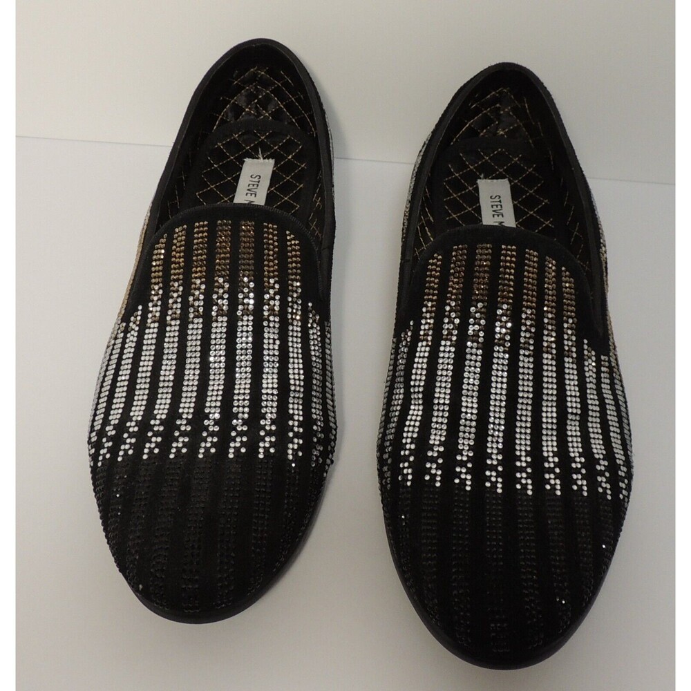 Steve Madden Caviarr Rhinestone Men’s Loafers 10.5 M New P-Duel